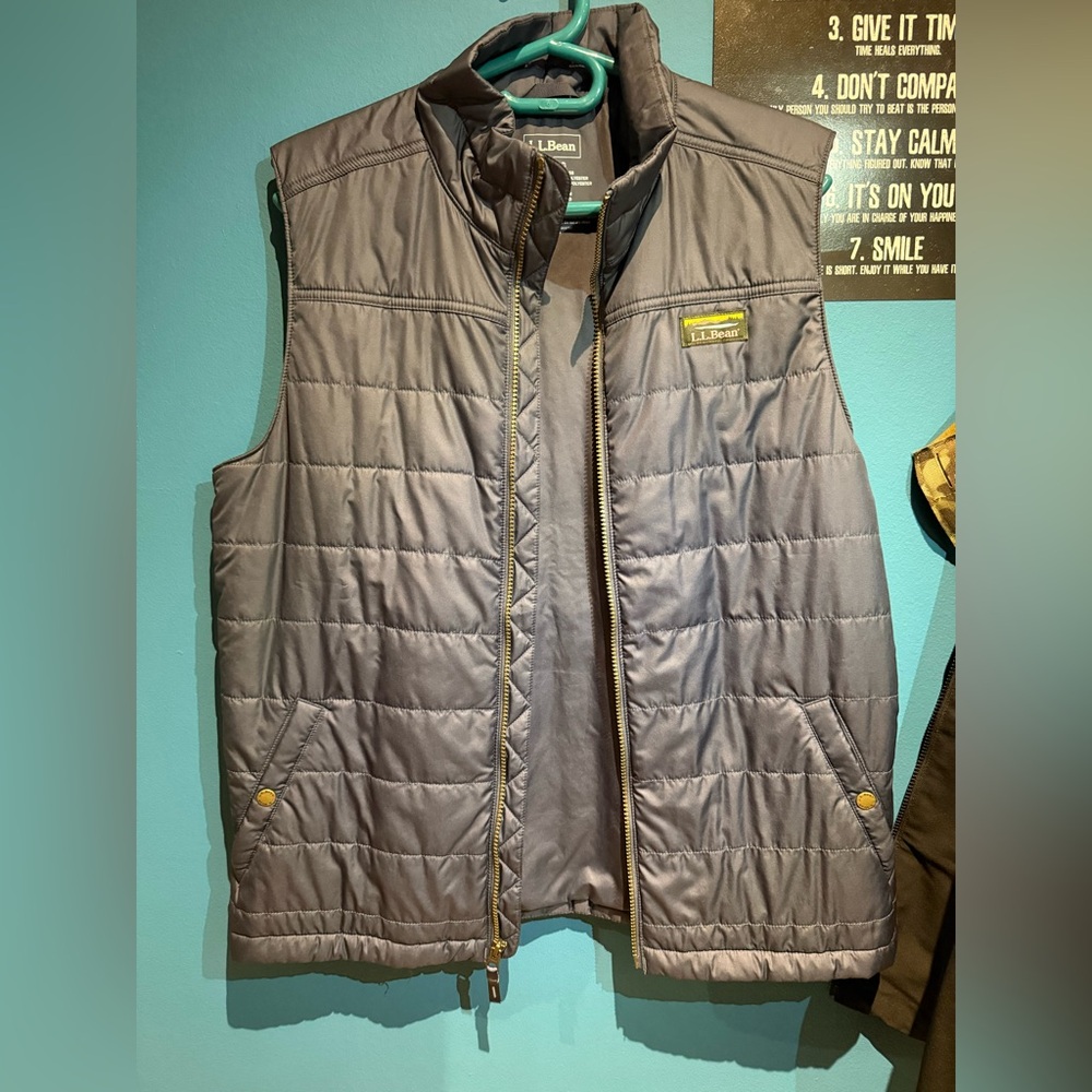 L.L. Bean Navy Blue Vest